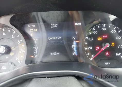 2025 Jeep Compass Latitude 4X4 из США, поврежденный, VIN 3C4NJDBN0ST586904